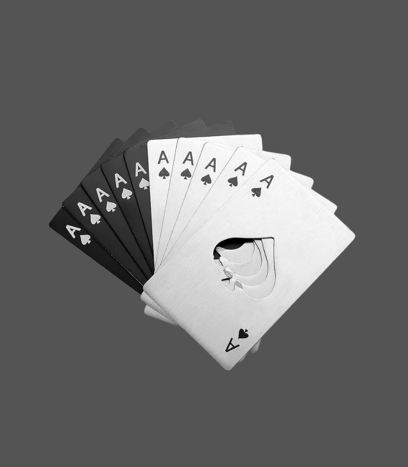Ace of Spades Bottle Opener
